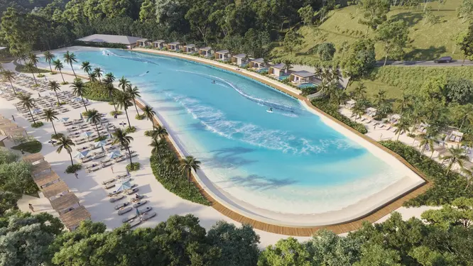 Praias artificiais geram uma nova onda imobiliária Praias artificiais geram uma nova onda imobiliária